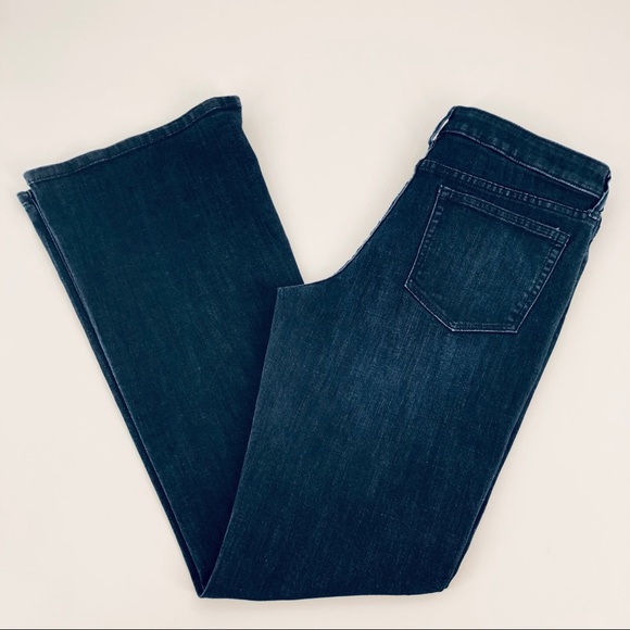 Banana Republic Denim - Banana Republic Wide Leg Dark Wash Jeans